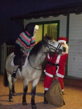 Foto befana a cavallo 2013